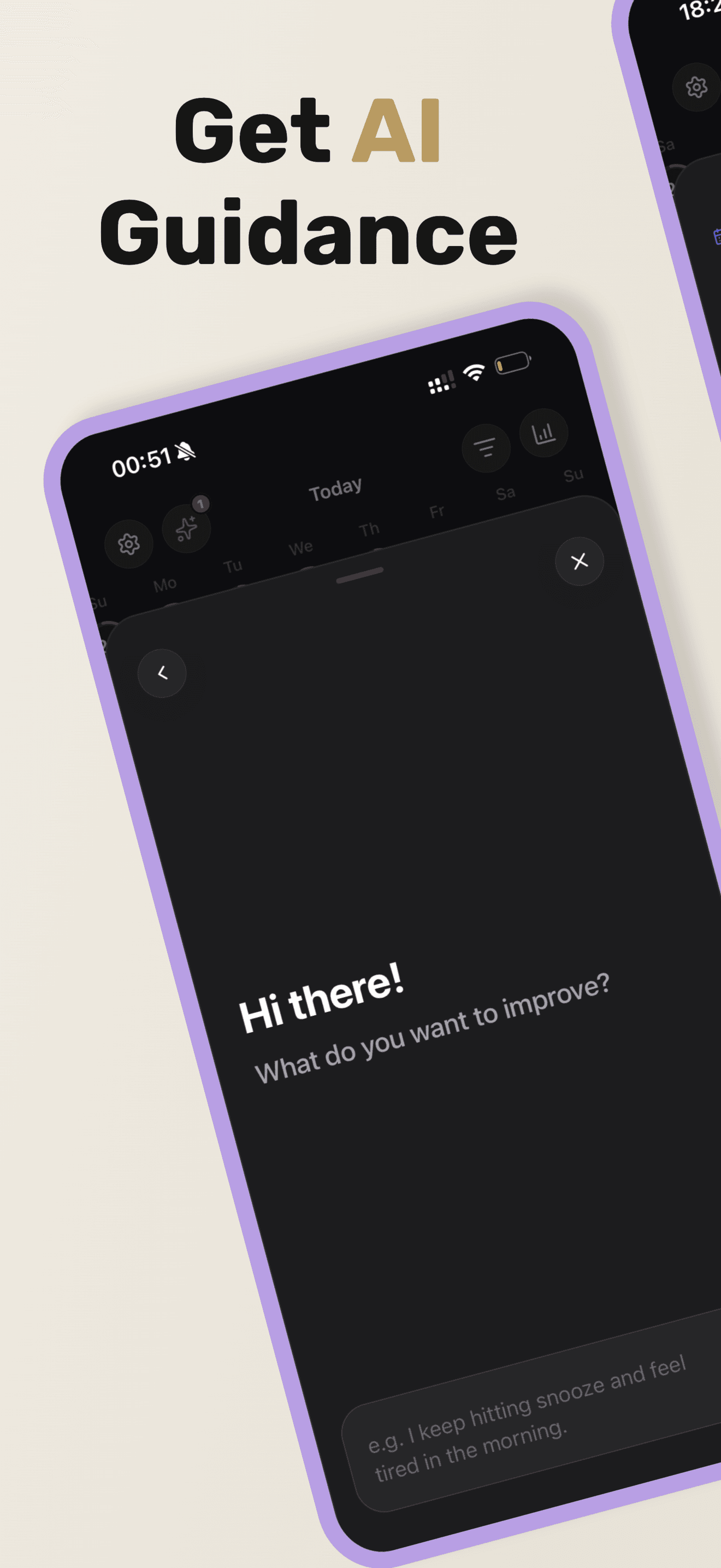 Build with AI habit plans when you ask